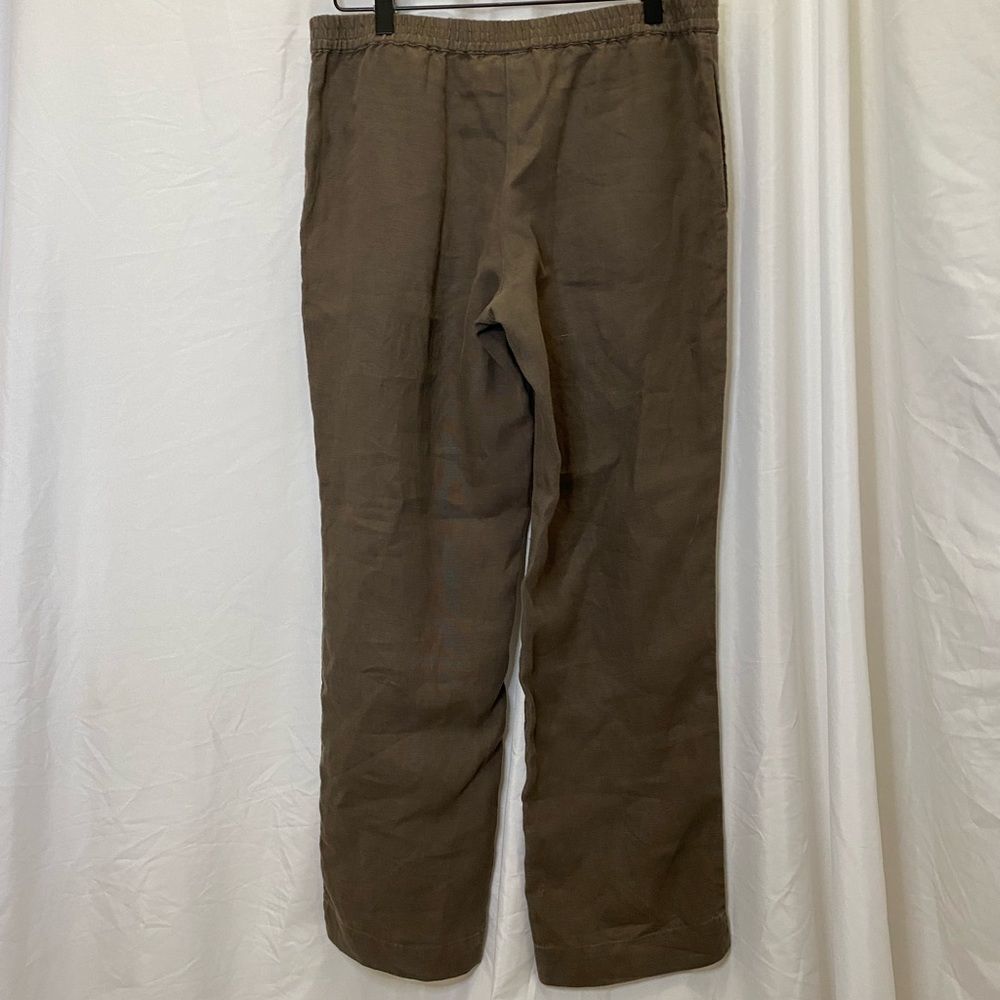 J. Jill linen brown trousers, size XS - Picture 3 of 5